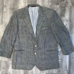 VINTAGE SAVILLE ROW 100% SILK LIGHTWEIGHT SIZE 46L